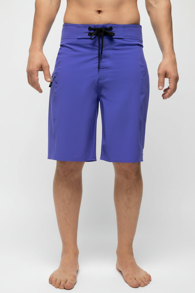 Coolibar Men's San Marino Boardshort, Baja Blue
