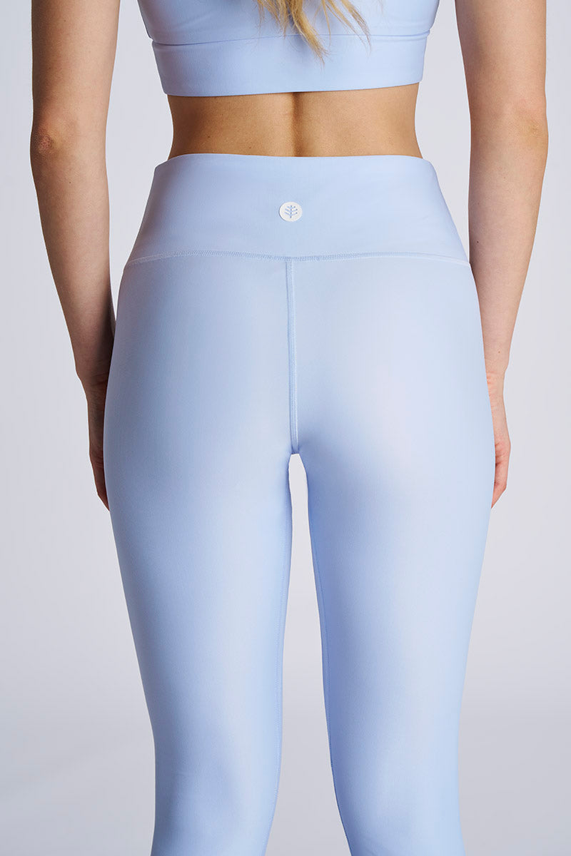 Ocean Sculpt | Women's High Rise Swim Leggings | Periwinkle