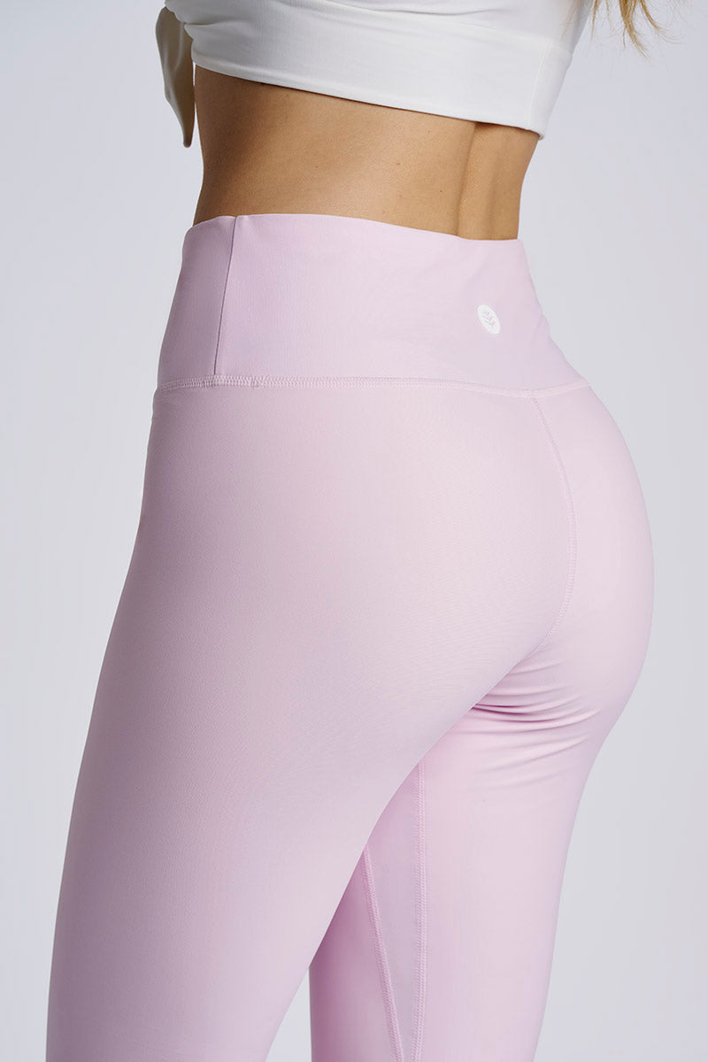 Ocean Sculpt | Women's High Rise Swim Leggings | Powder