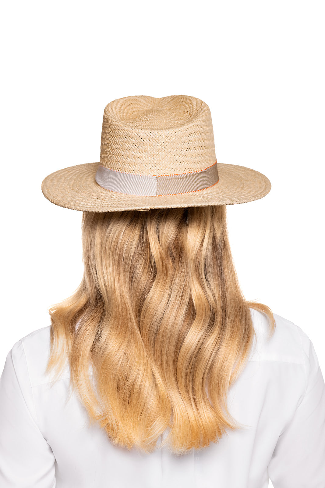 Coolibar Abaco Palm Straw Pinch Front Fedora Natural With Moisture Wicking Sweatband For Outdoor Adventurers