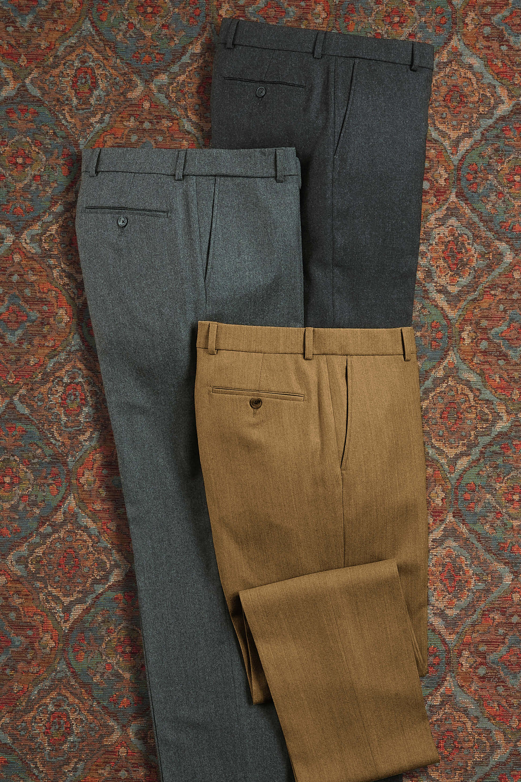 Reserve Comfort "EZE" Cashmere Blend Flannel Slack