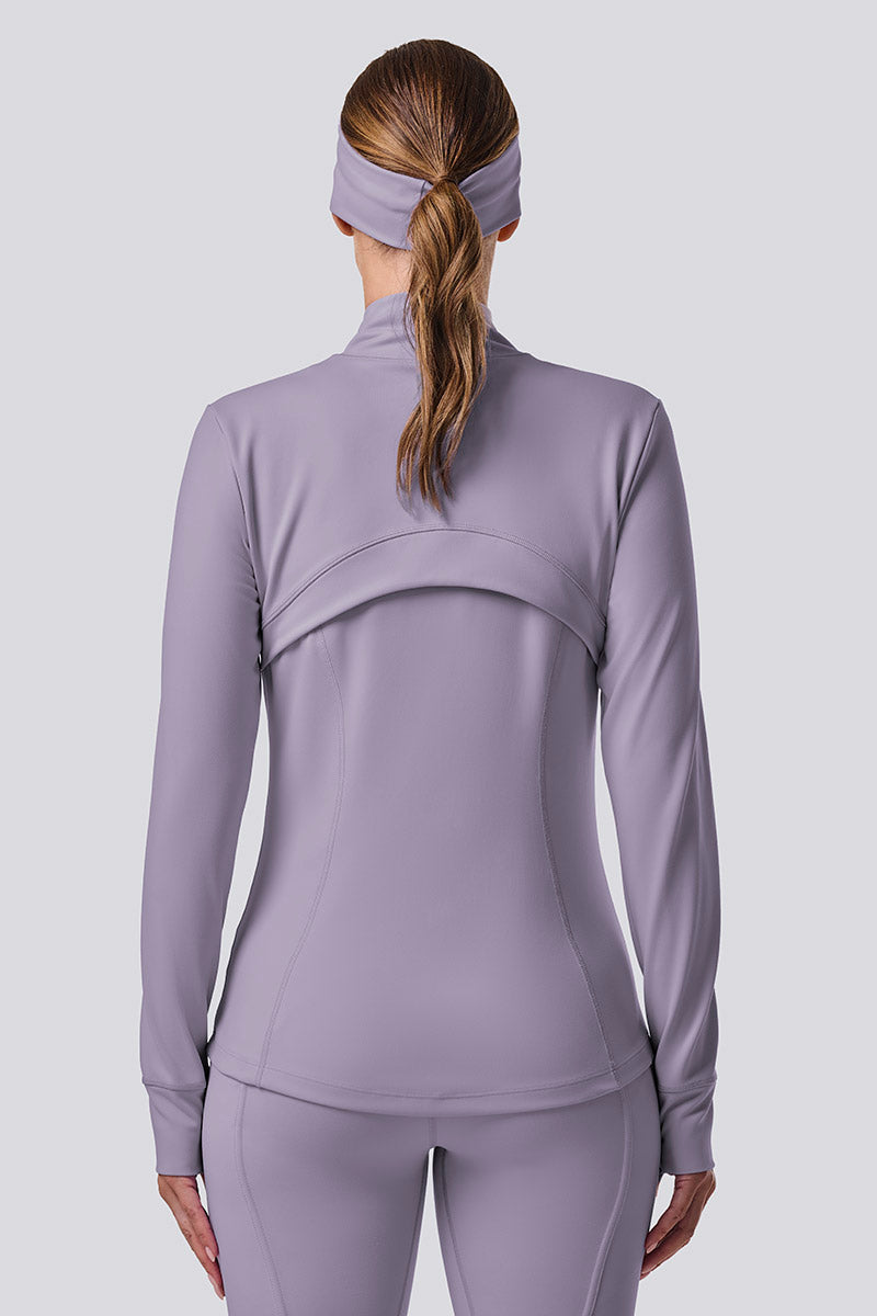 Namaste | Women's Yoga Jacket | Lavender Gray