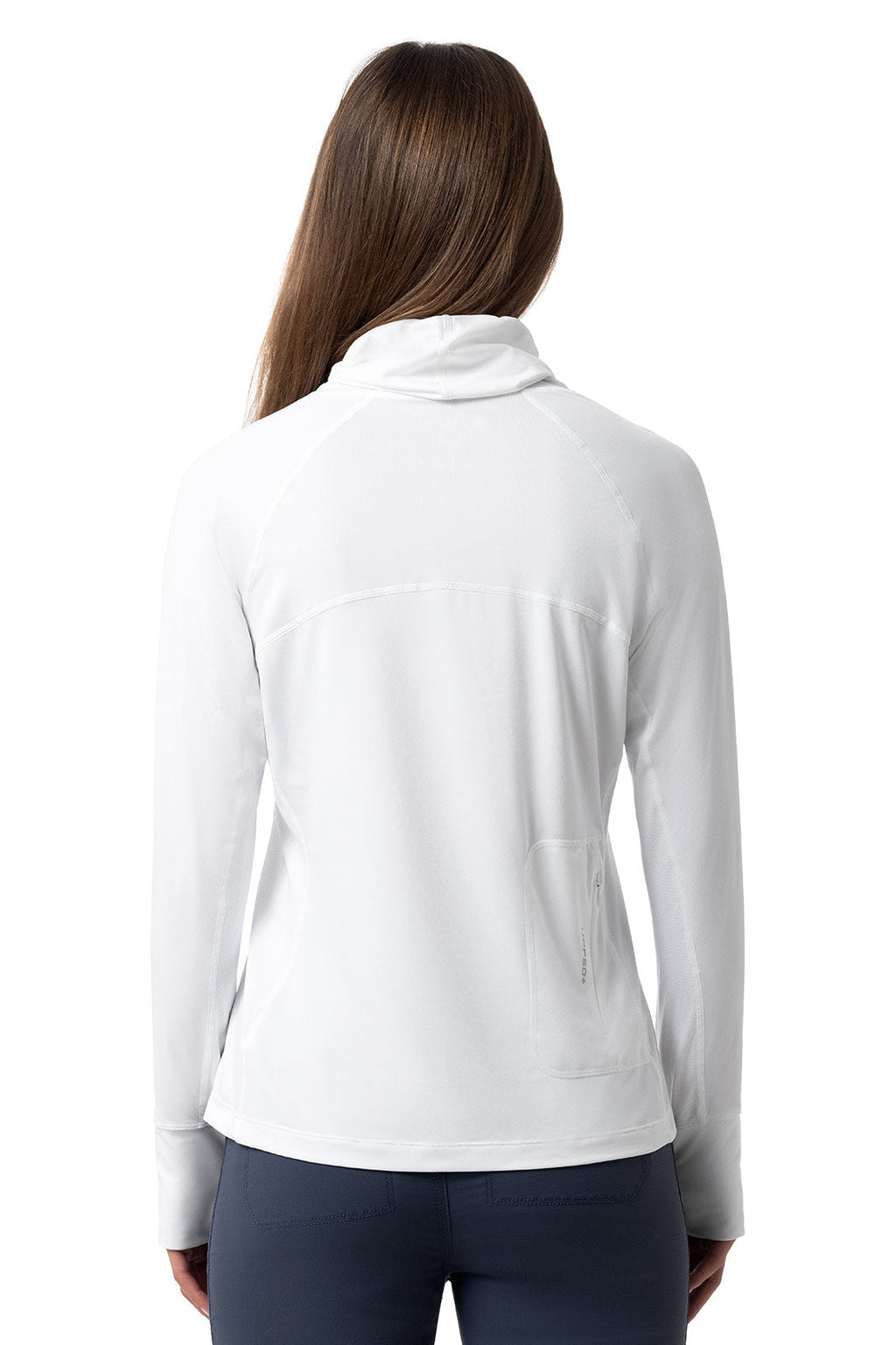 Paros | Women's Vented Fishing T-Shirt | White
