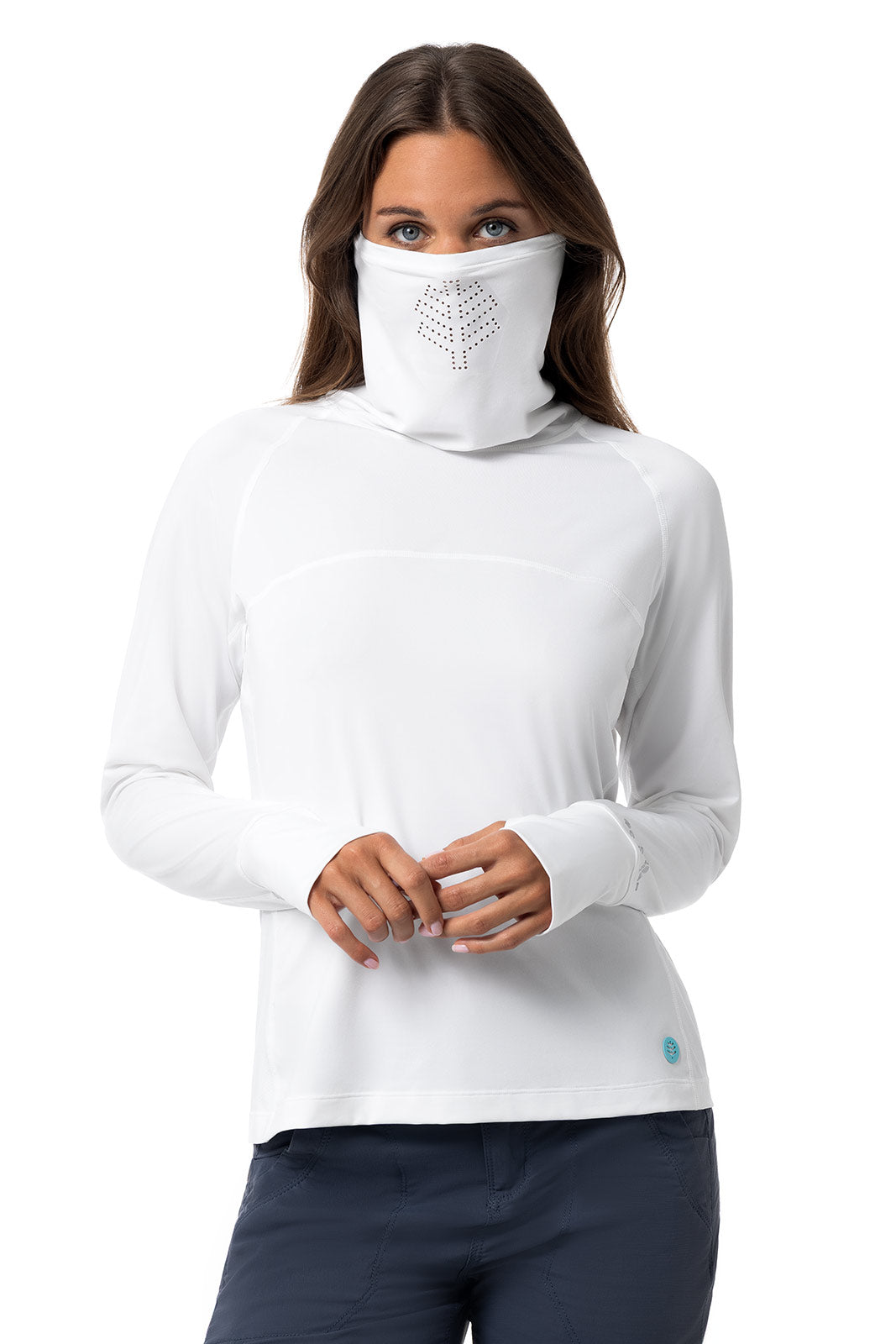 Paros | Women's Vented Fishing T-Shirt | White