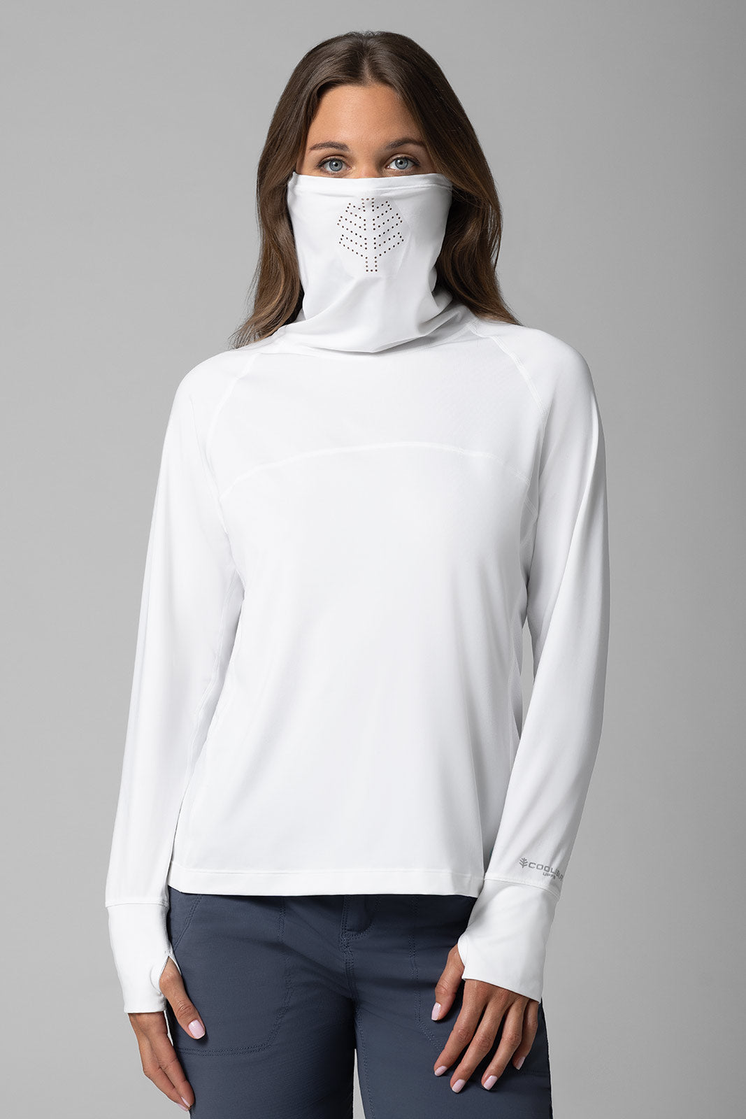 Paros | Women's Vented Fishing T-Shirt | White