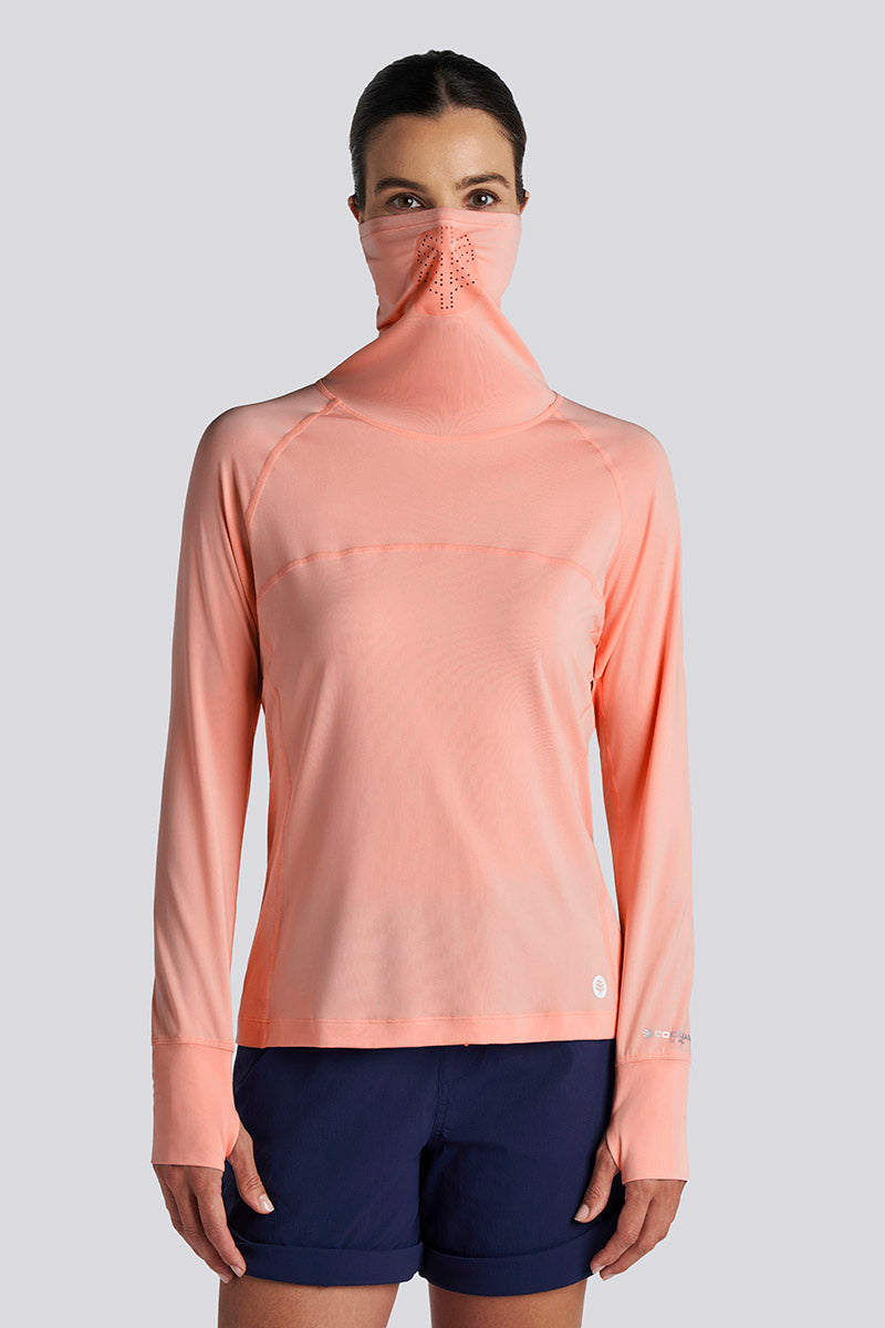Paros | Women's Fishing T-Shirt | Soft Blush