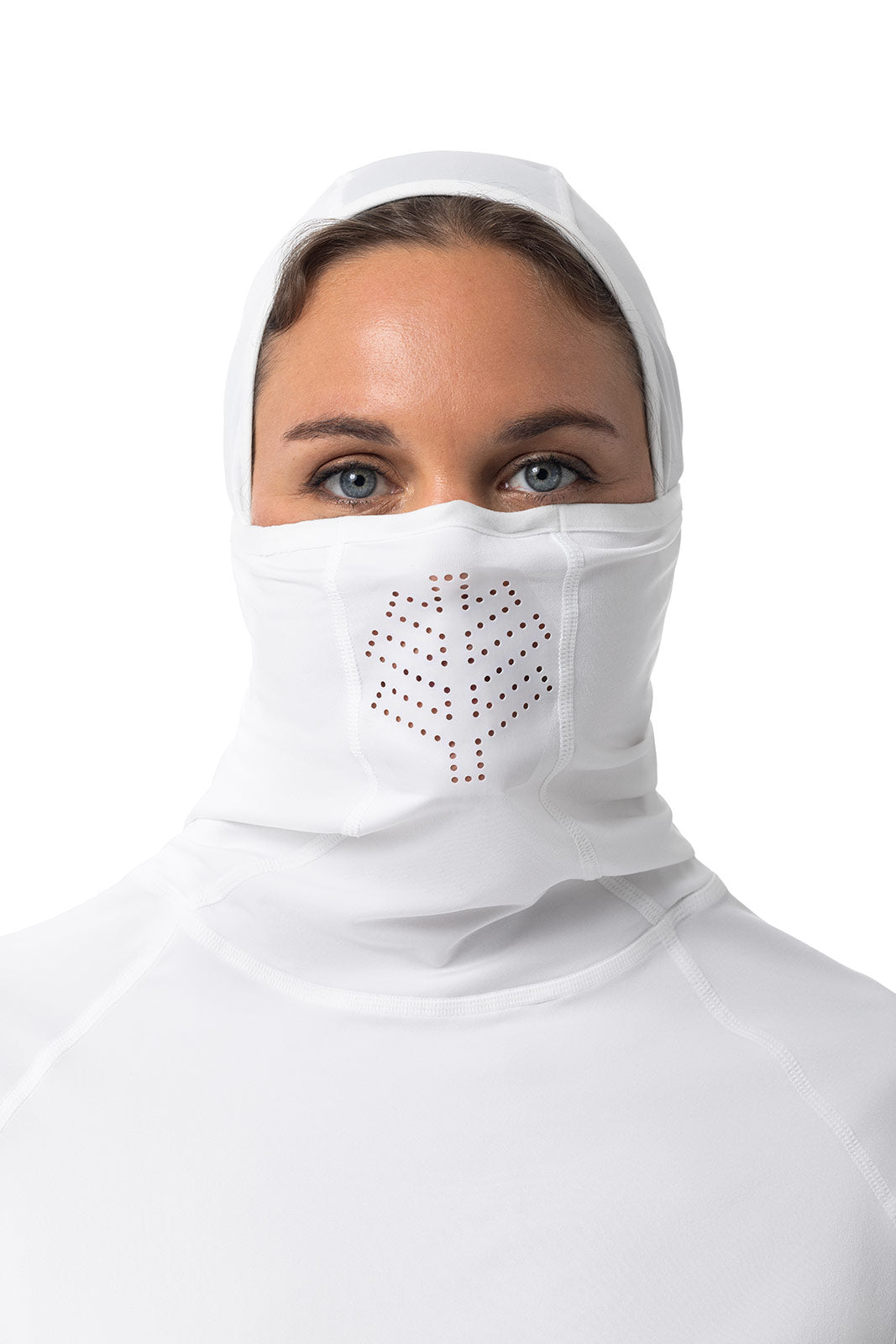 Paros | Women's Vented Fishing Hoodie | White