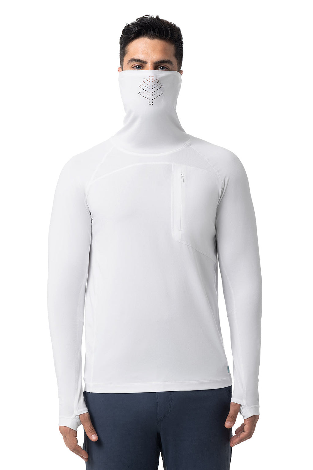 Andros | Men's Vented Fishing T-Shirt | White