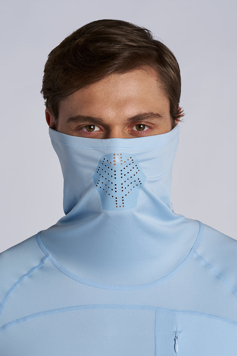 Andros | Men's Vented Fishing T-Shirt | Light Blue