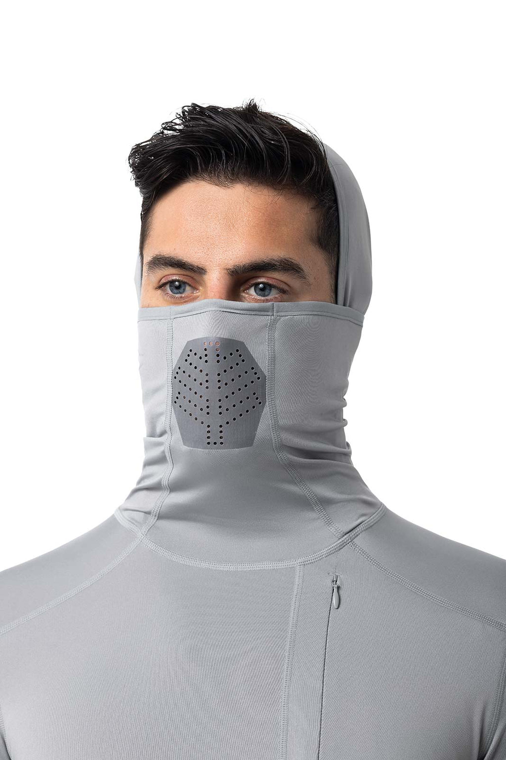 Andros | Men's Vented Fishing Hoodie | Slate