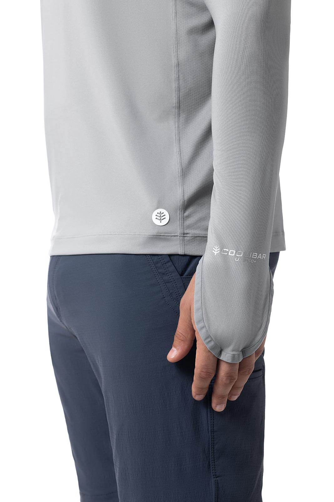 Andros | Men's Vented Fishing Hoodie | Slate