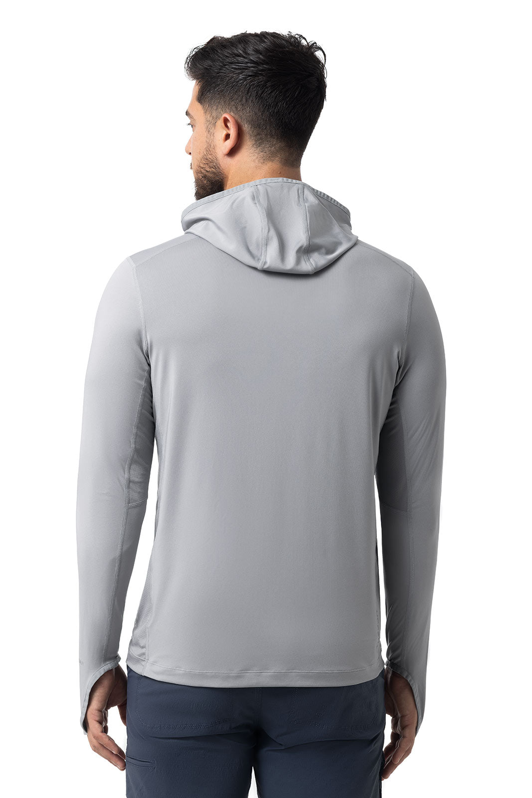 Andros | Men's Vented Fishing Hoodie | Slate
