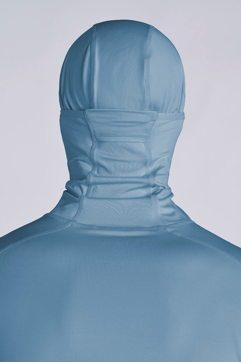 Andros | Men's Vented Fishing Hoodie | Blue Dusk