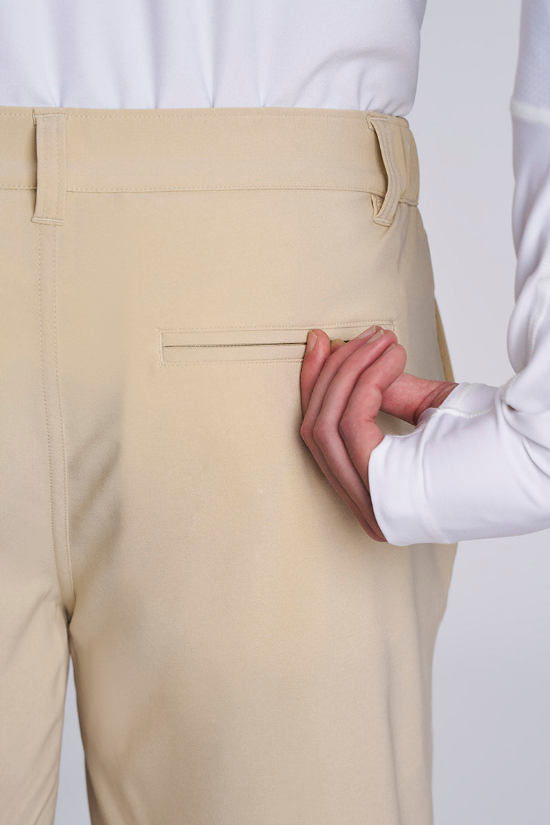 Fisher Island | Men's Fishing & Boating Shorts | Pale Khaki