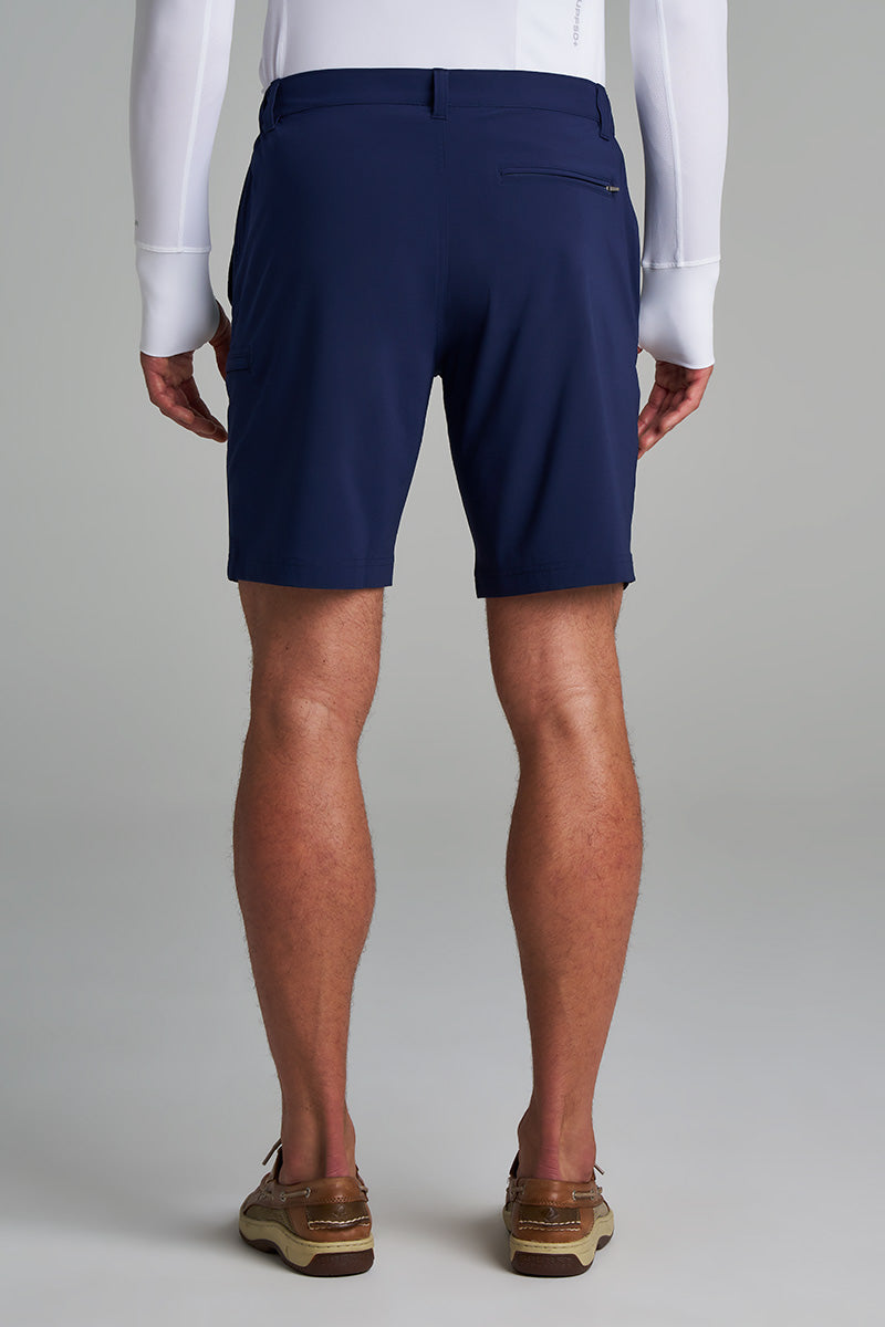 Fisher Island | Men's Fishing & Boating Shorts | Navy