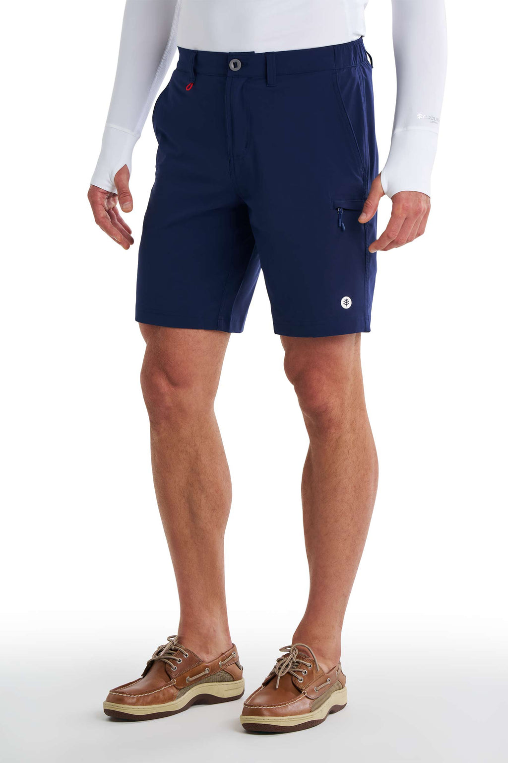 Fisher Island | Men's Fishing & Boating Shorts | Navy