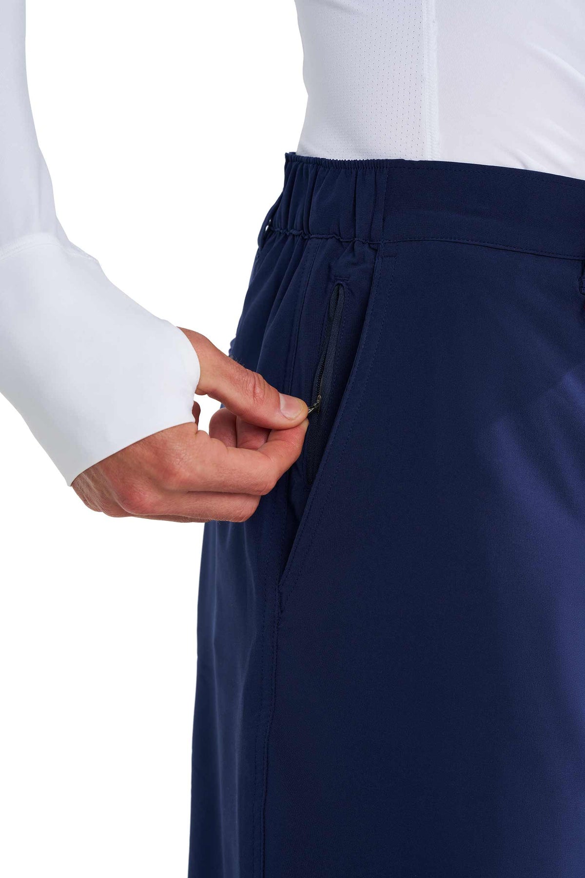 Fisher Island | Men's Fishing & Boating Shorts | Navy