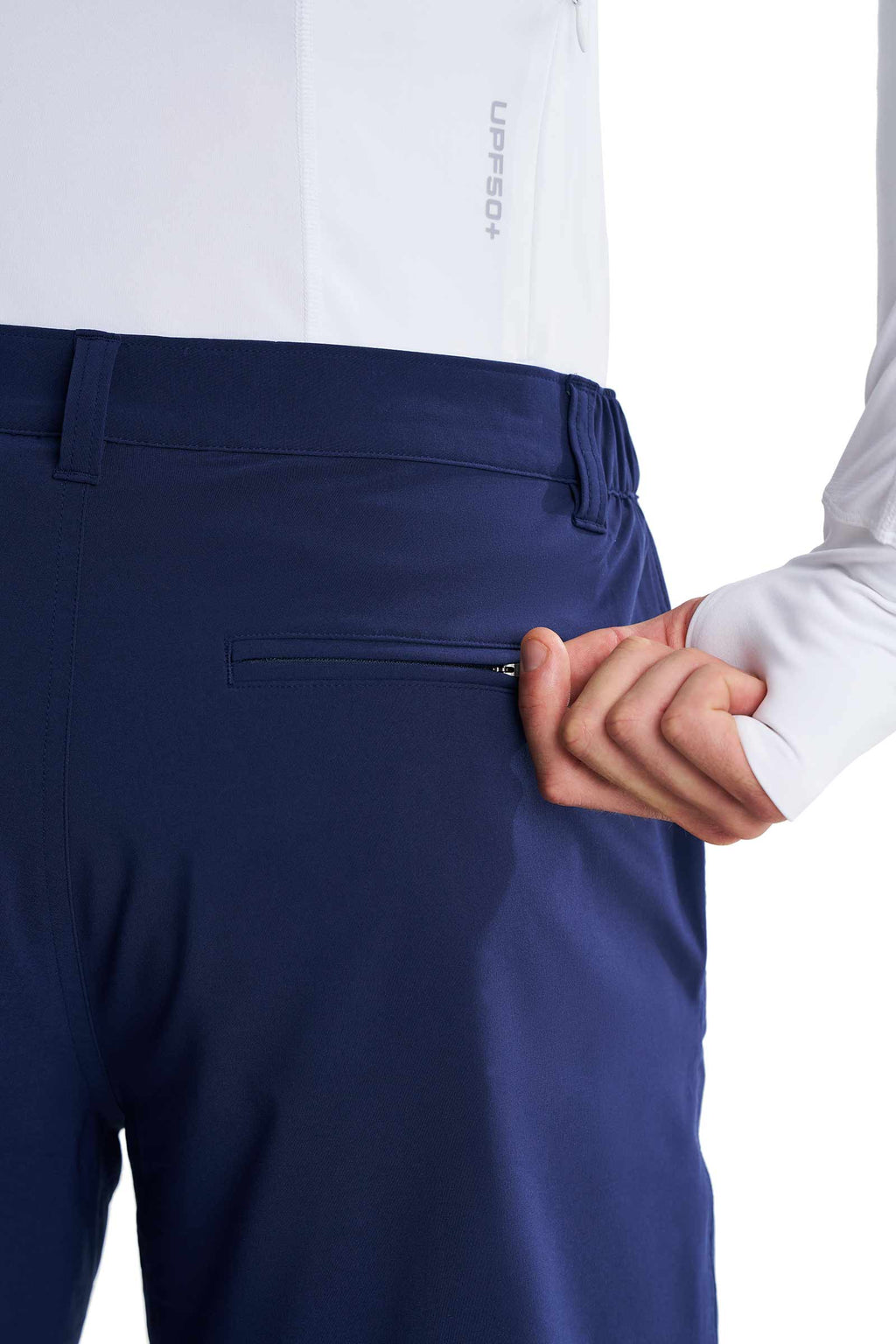 Fisher Island | Men's Fishing & Boating Shorts | Navy