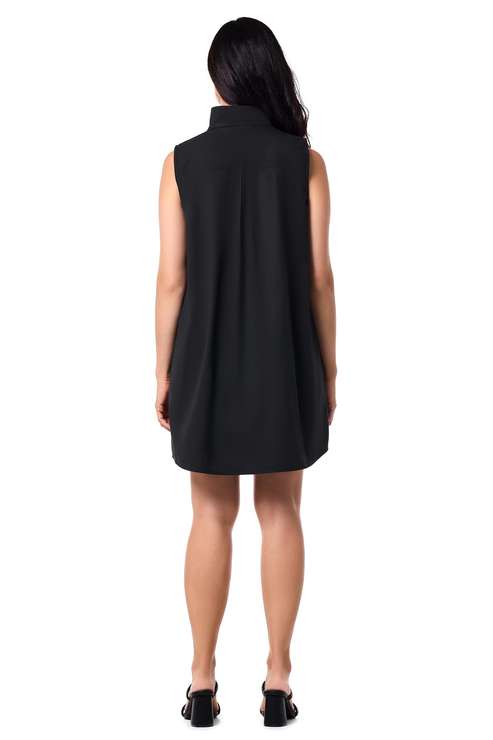Coolibar Upf50 Silverlakes Sleeveless Dress Lightweight Twill Sun Protection For Women
