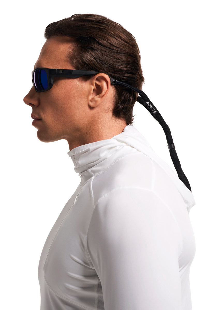 Clearwater | Flex Polarized Sunglasses | Black
