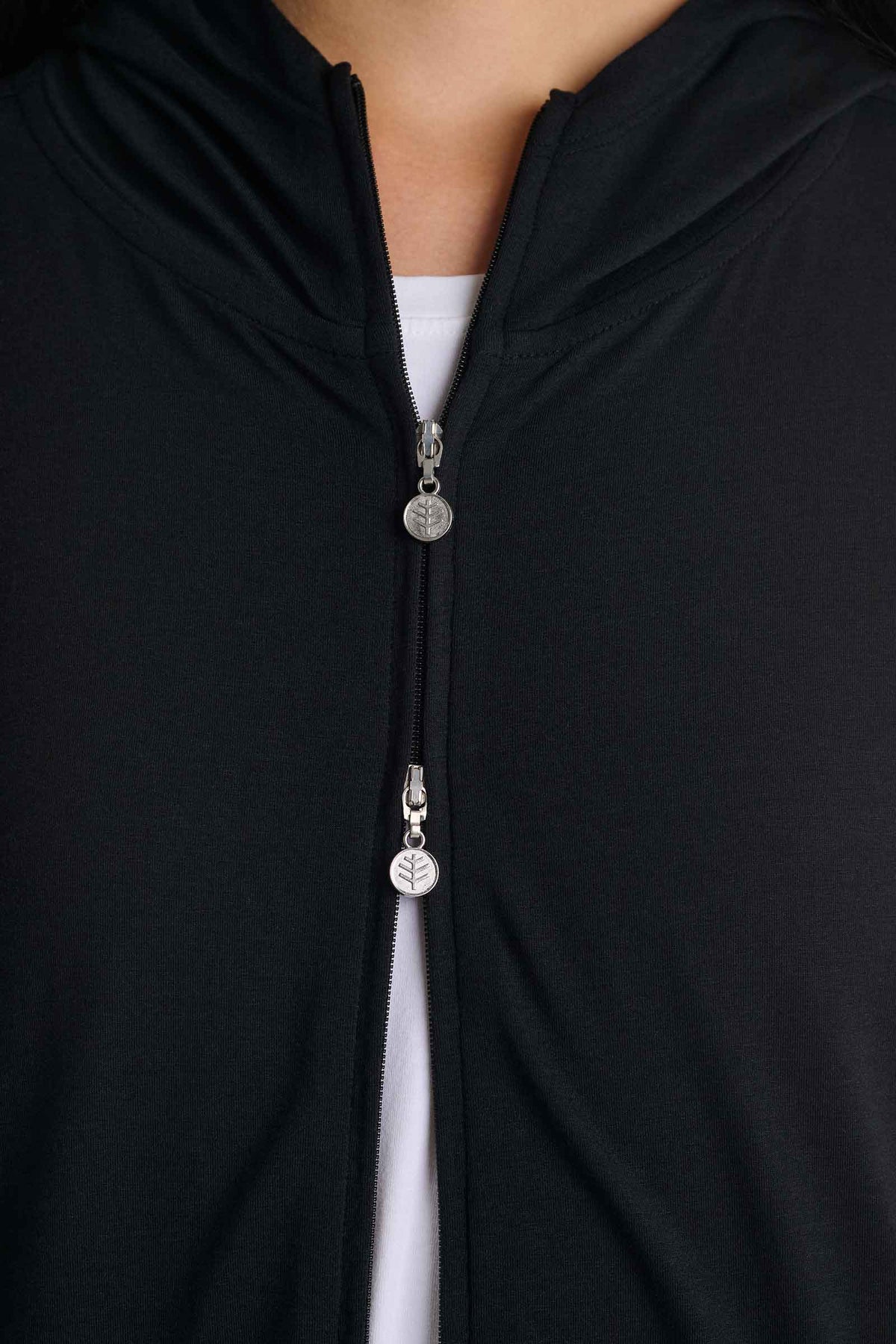 Waterfront | Women's Hoodie with Adjustable Waist | Black