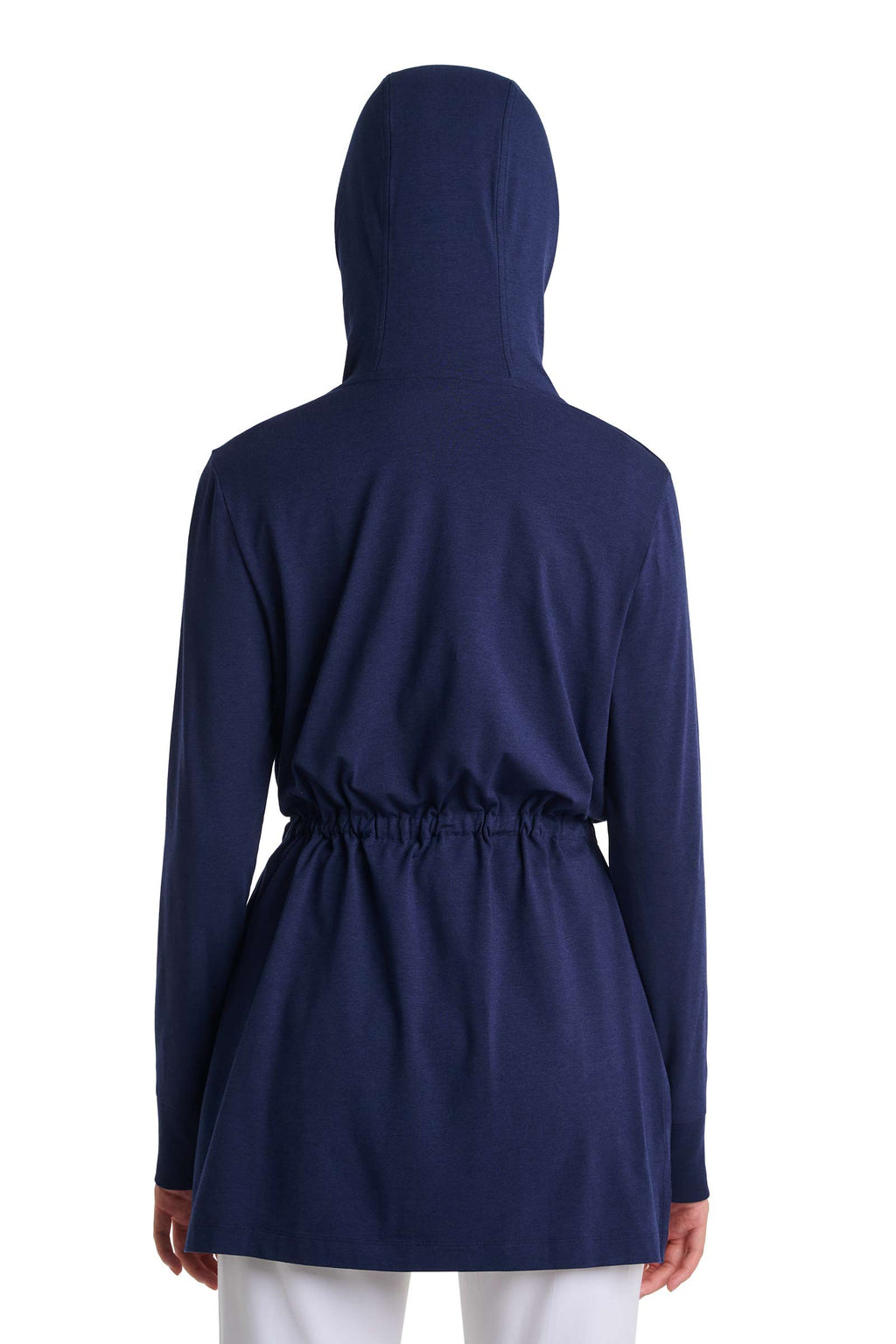 Waterfront | Women's Hoodie with Adjustable Waist | Navy