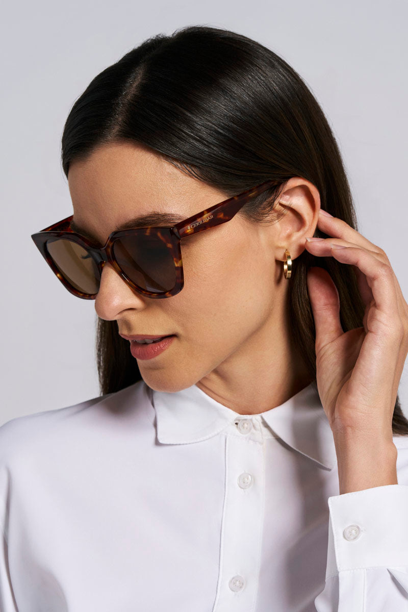 Solessia | Polarized Sunglasses | Amber Tortoise