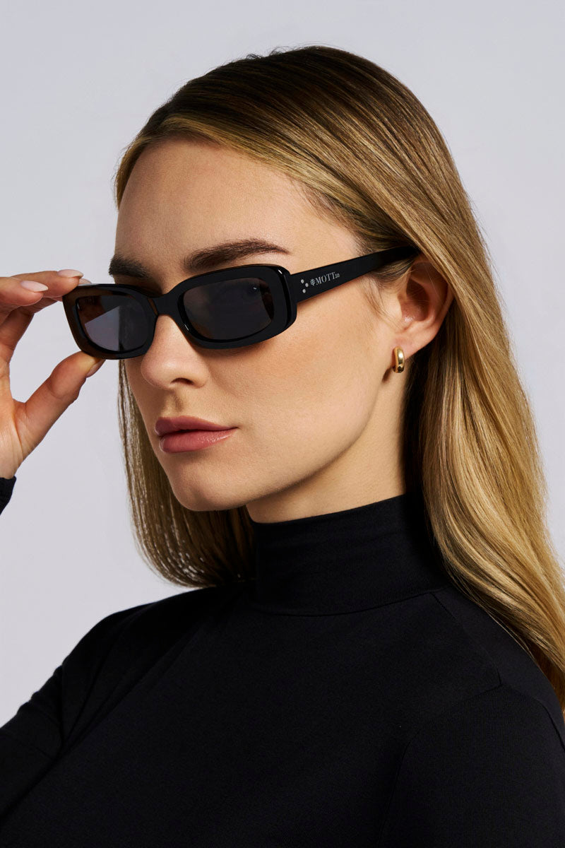 Seraphina | Polarized Sunglasses | Black