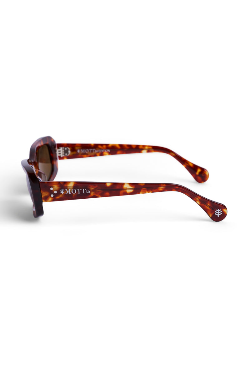 Seraphina | Polarized Sunglasses | Amber Tortoise