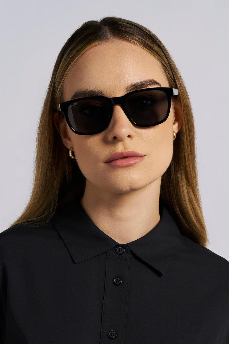 Solaira | Polarized Sunglasses | Black