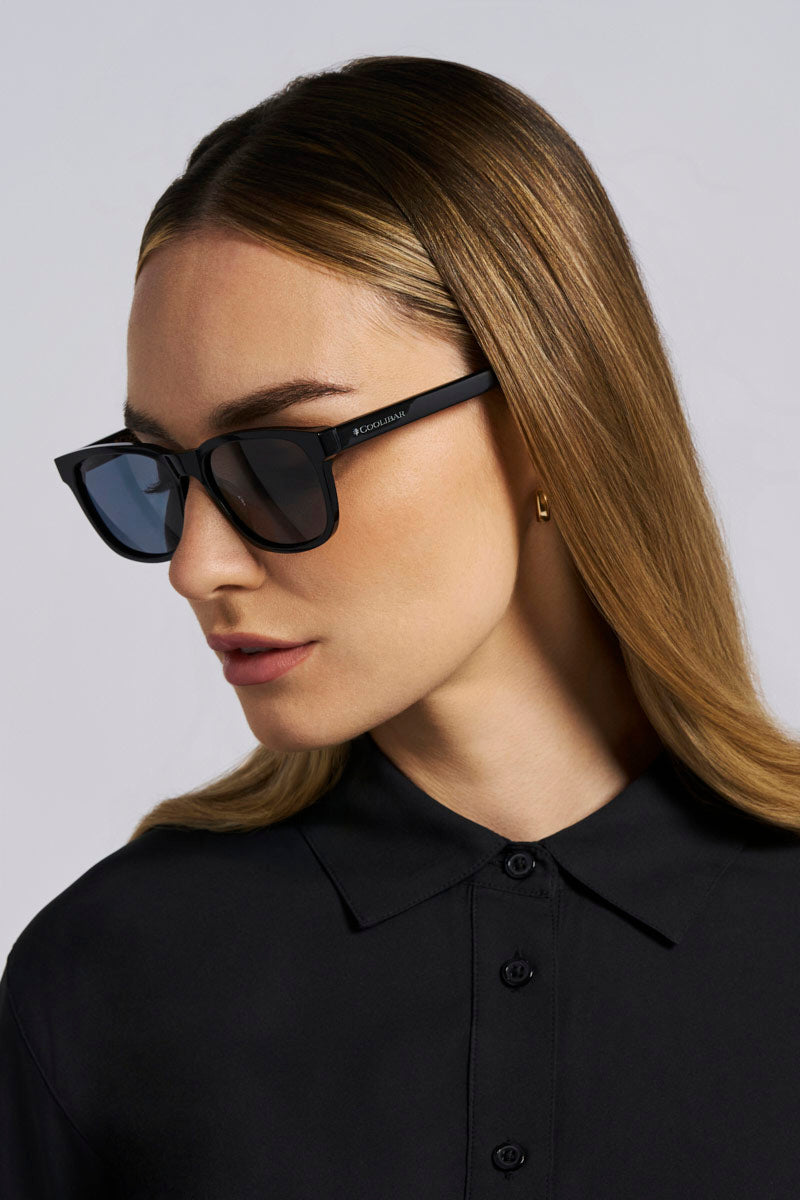 Solaira | Polarized Sunglasses | Black