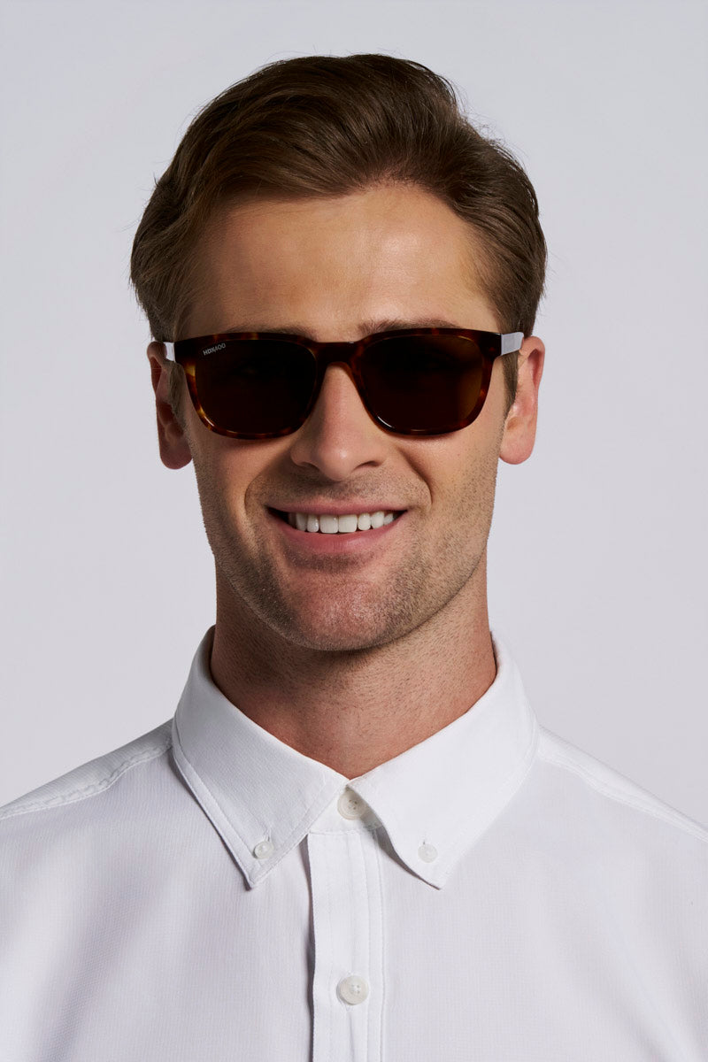 Solaira | Polarized Sunglasses | Amber Tortoise
