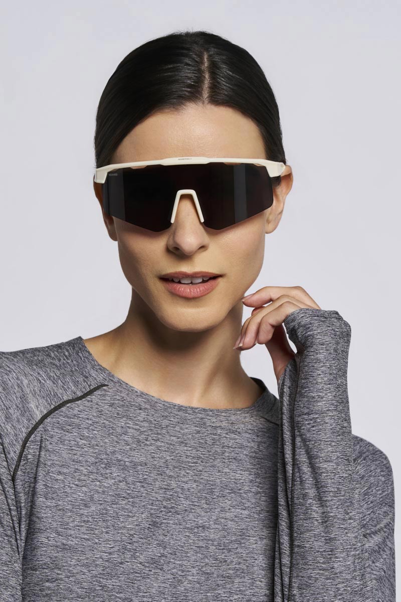 SolVelo | Polarized Sunglasses | White Matte