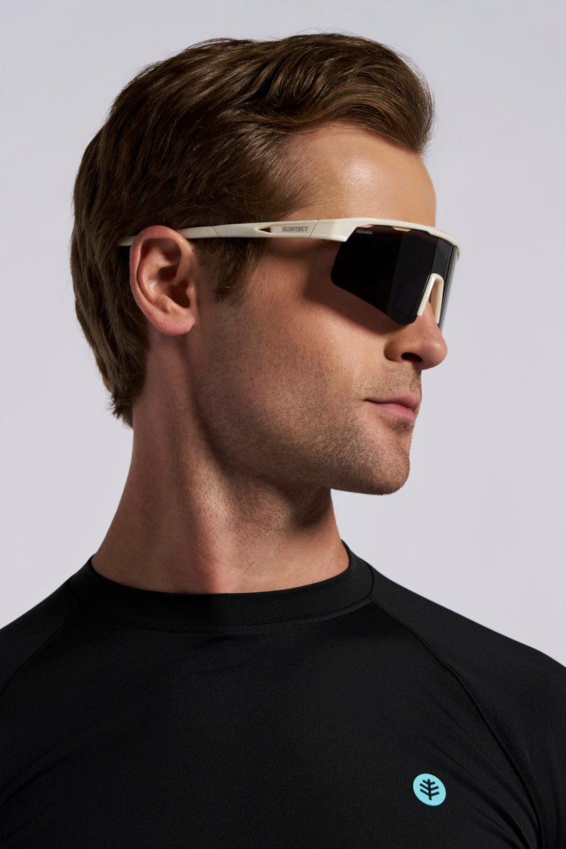 SolVelo | Polarized Sunglasses | White Matte