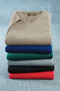 Patrick James Reserve Cashmere V-Neck Sweater Vest