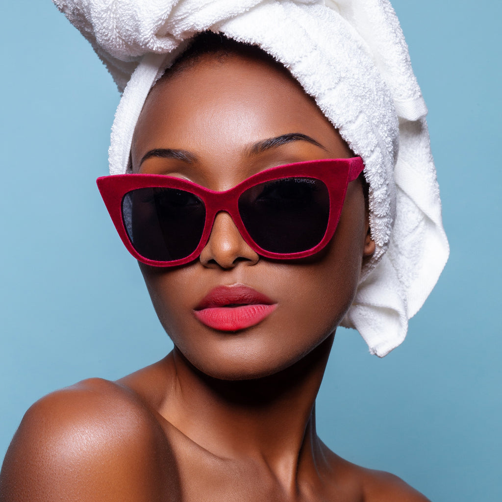 Venice Cateye - Red Velvet Prescription