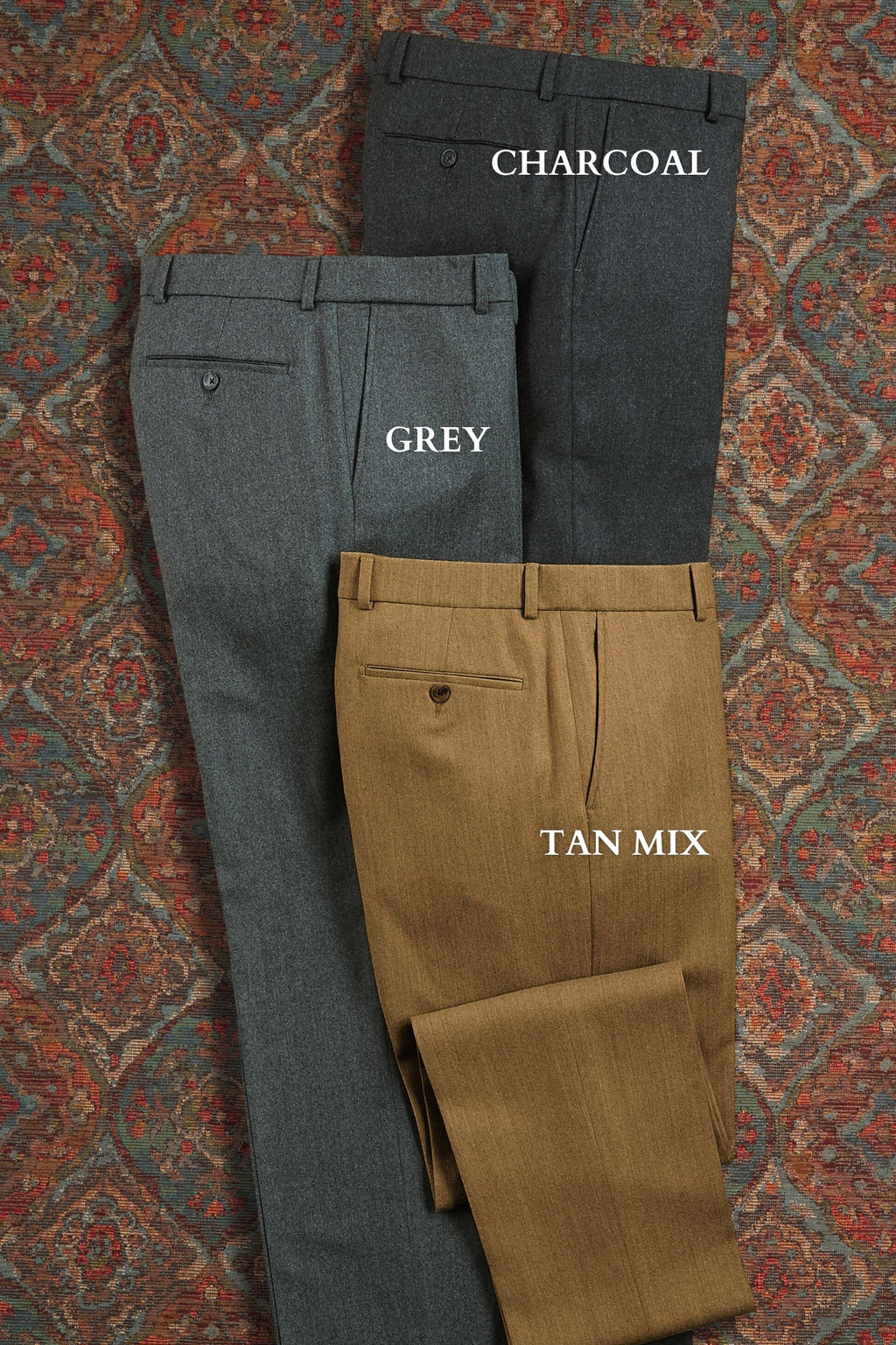 Reserve Comfort "EZE" Cashmere Blend Flannel Slack