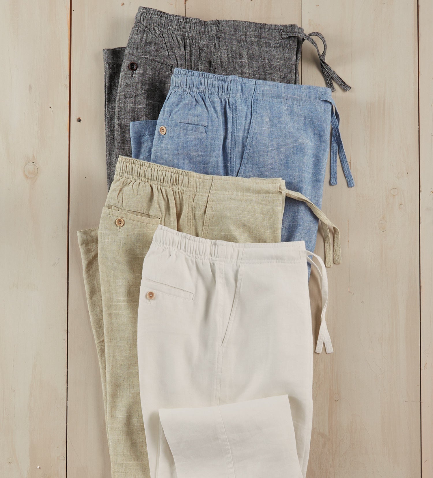 Patrick James Linen Drawstring Pants