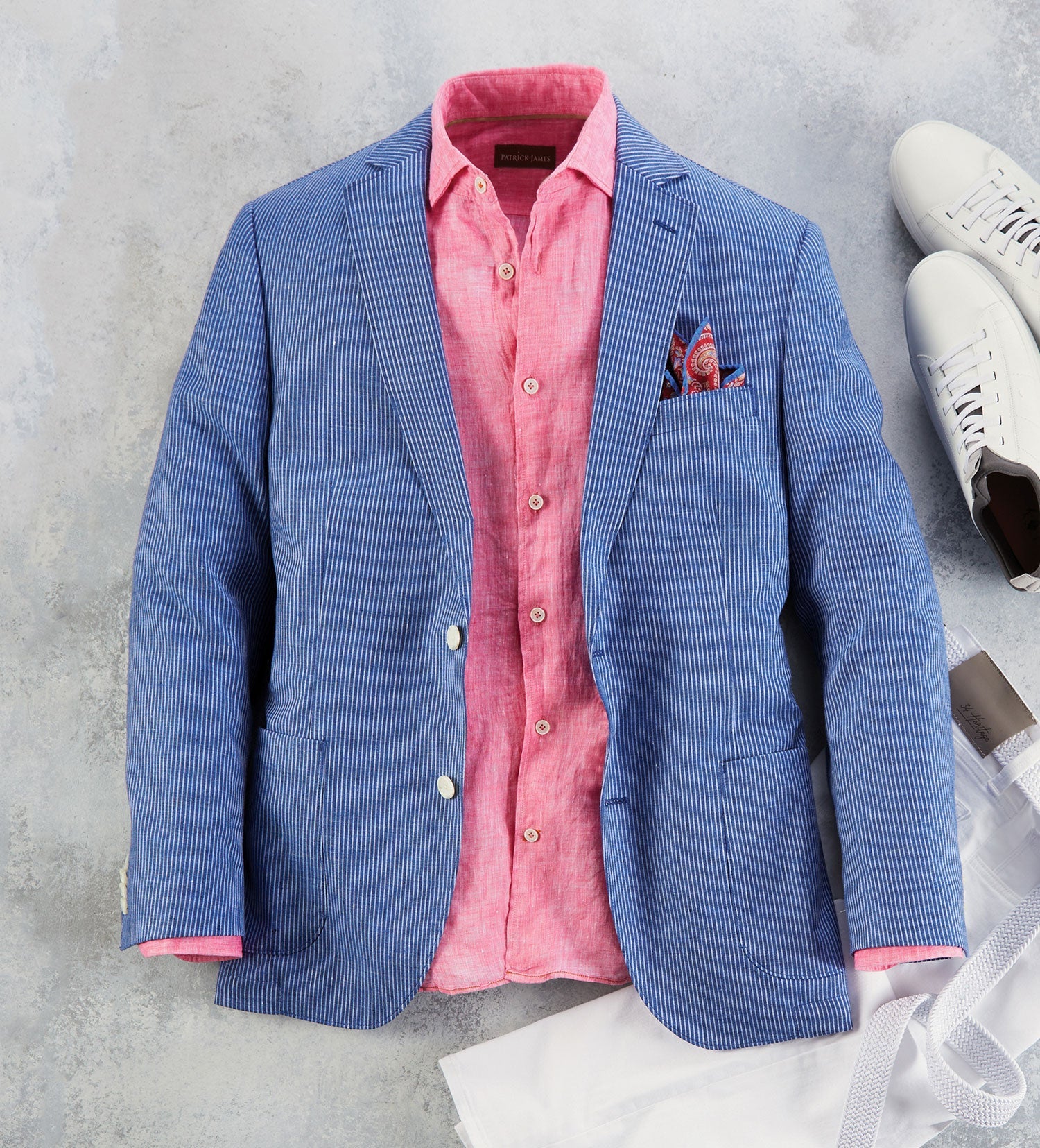 Patrick James Linen Sport Coat