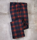 Patrick James Reserve Barberis Plaid Pants, Navy/Red