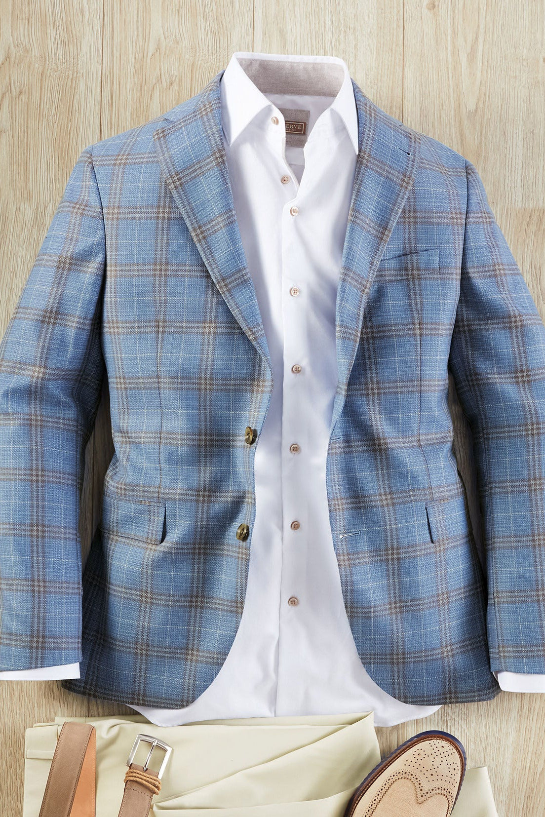 Patrick James Plaid Sport Coat