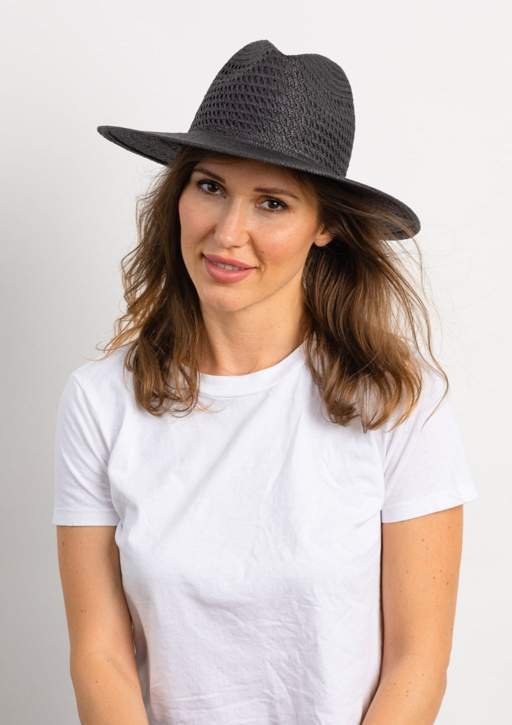 Hat Attack New York Vented Luxe Packable, Black