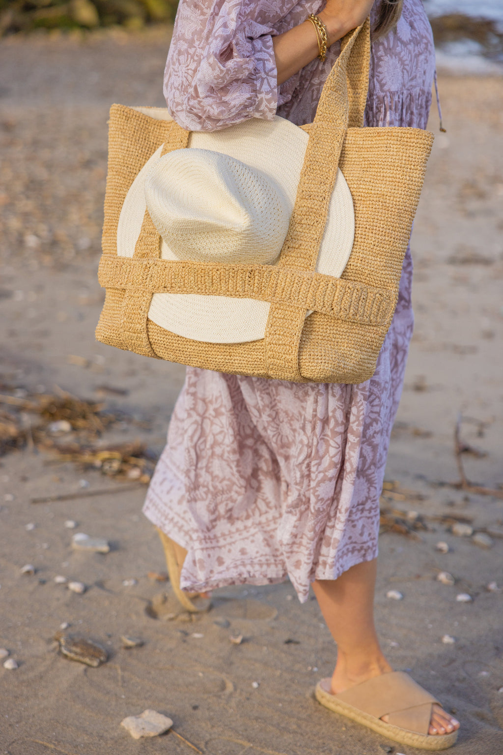 Hat Attack New York The Original Straw Traveler Bag