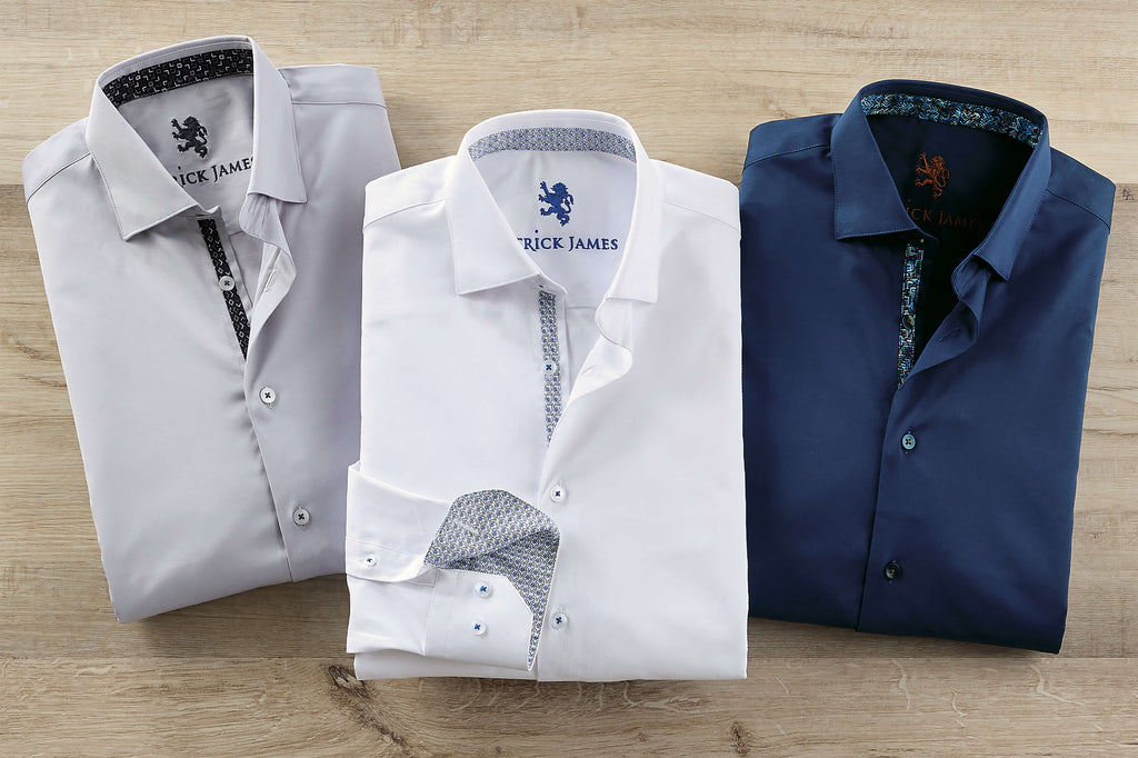 Patrick James Solid Sateen Shirt