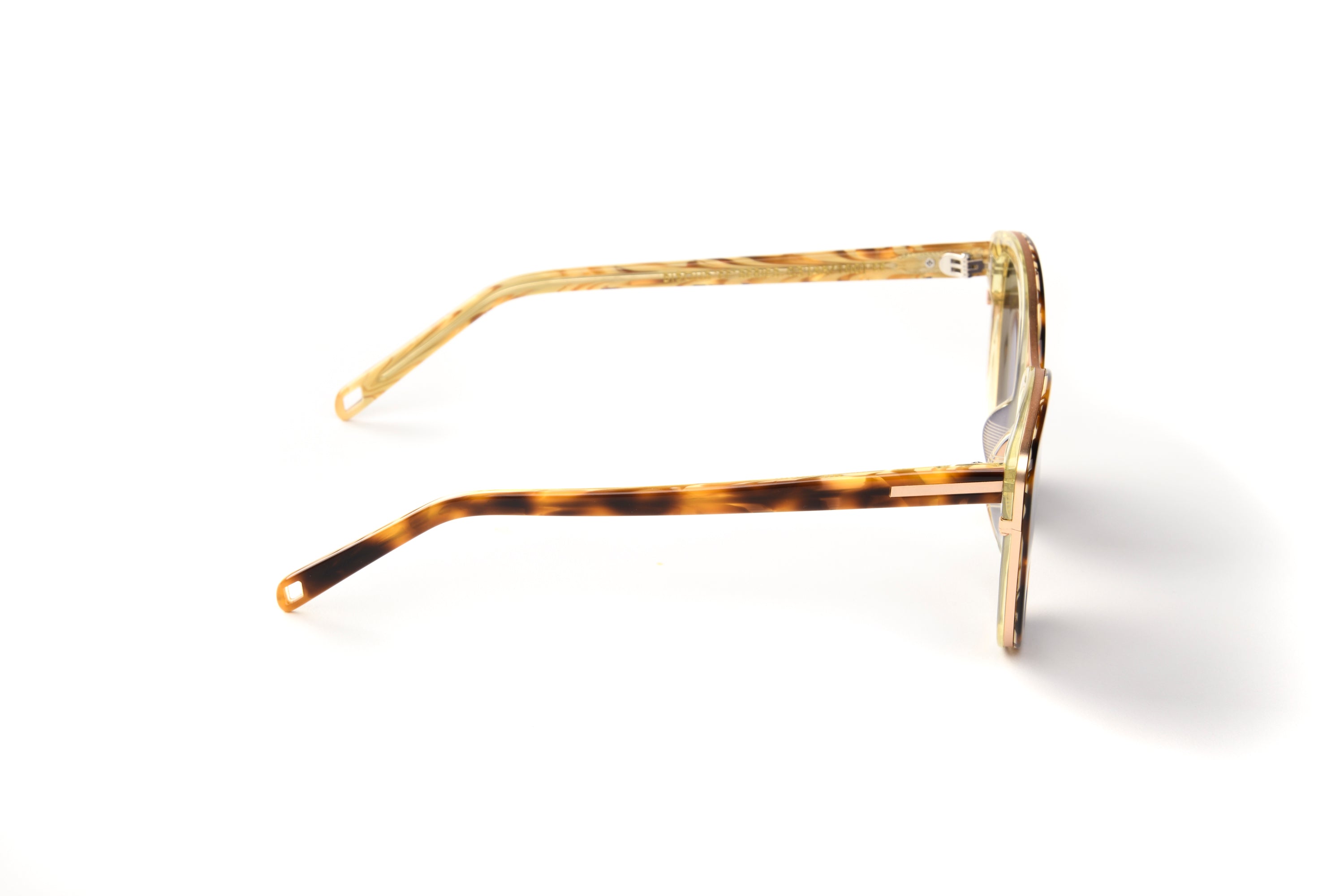 Bisous Sunglasses Rumrunners Tortoise Lava