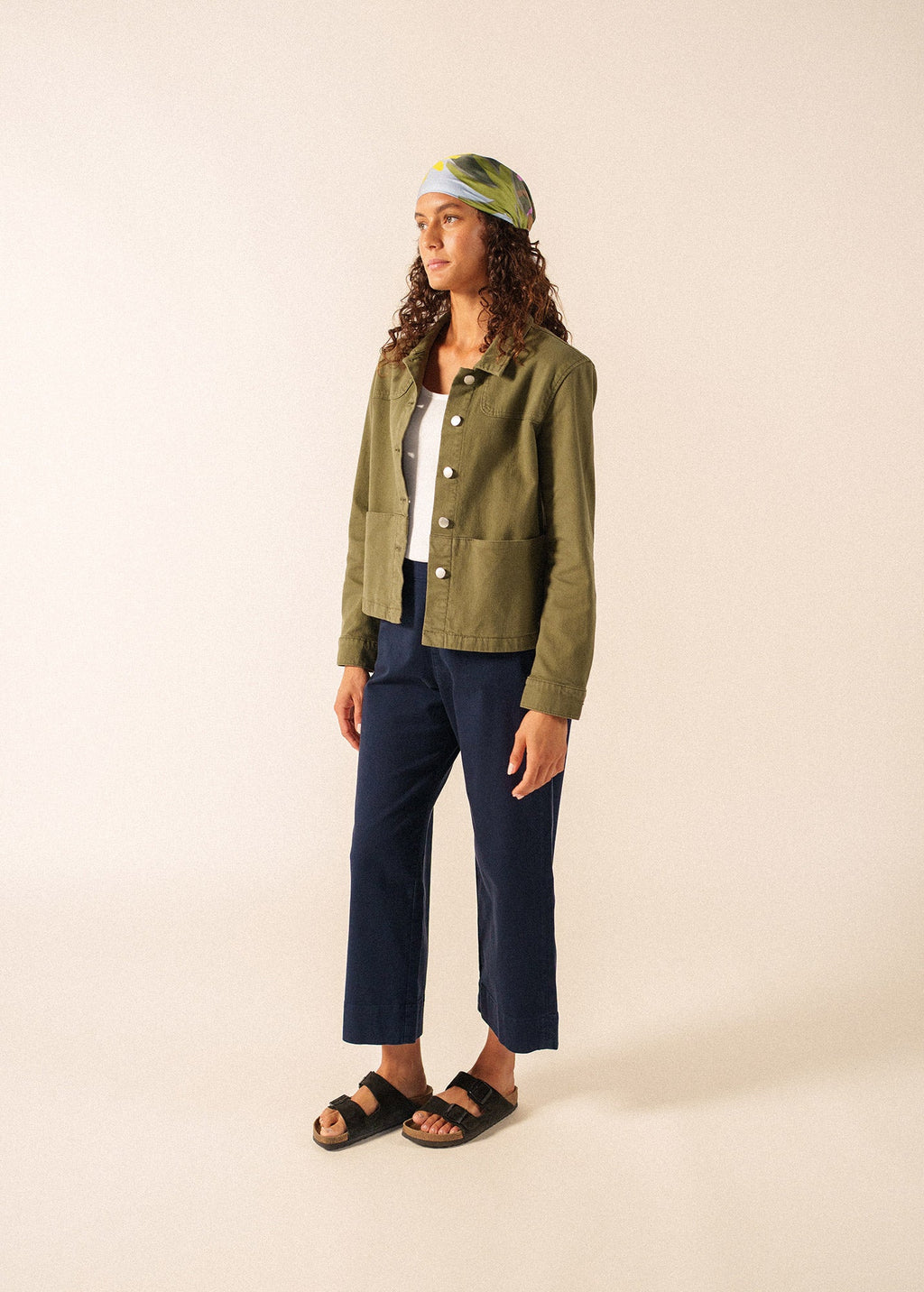 Saint James St Tea Lightweigth Jacket (ARMY GREEN)