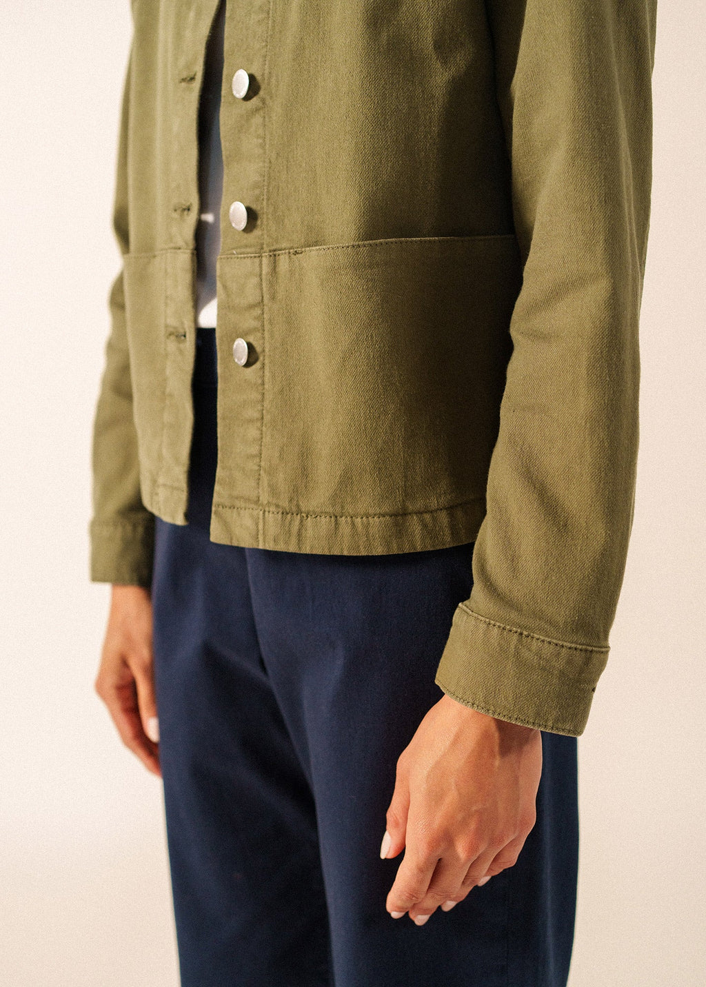 Saint James St Tea Lightweigth Jacket (ARMY GREEN)