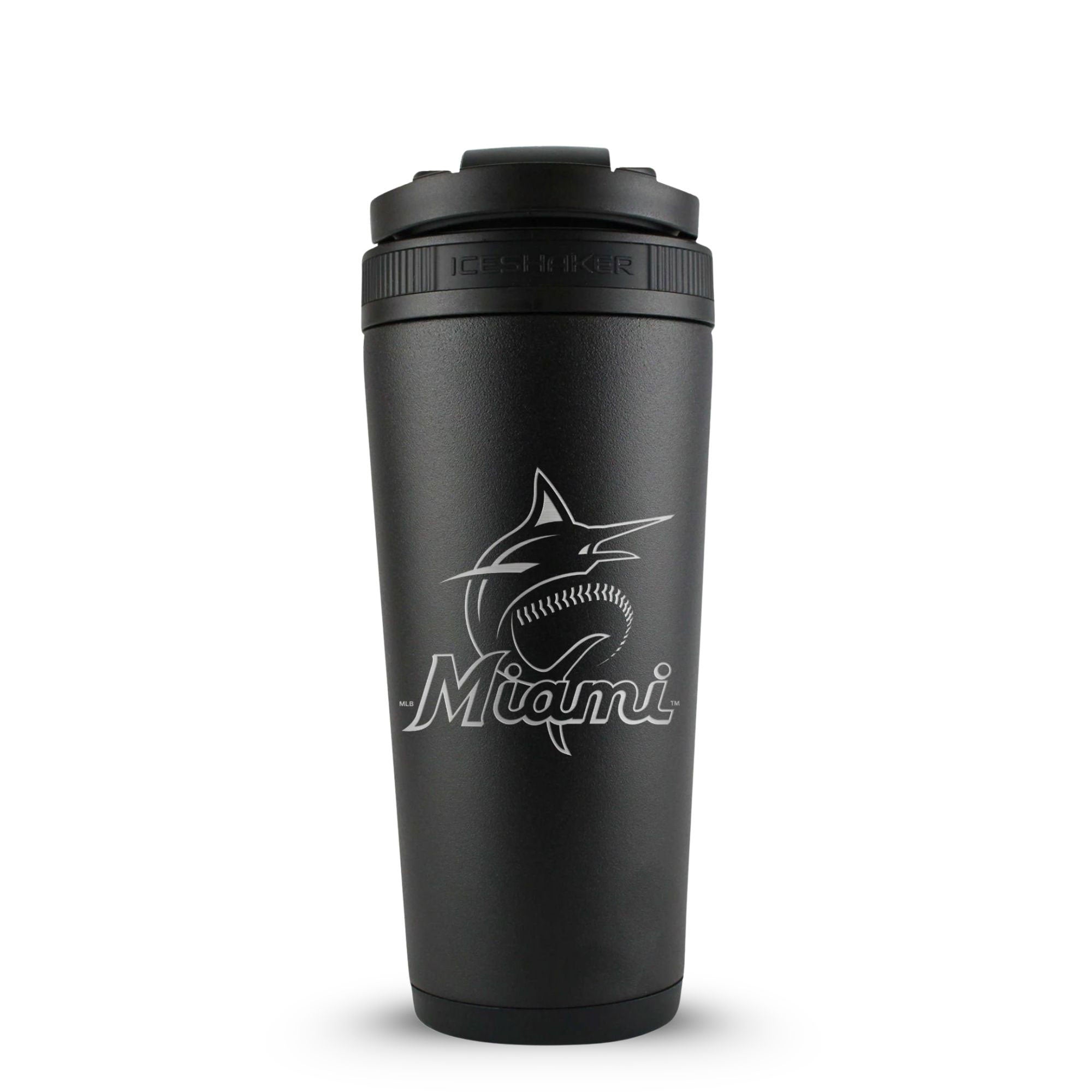 Officially Licensed Miami Marlins 26oz Ice Shaker