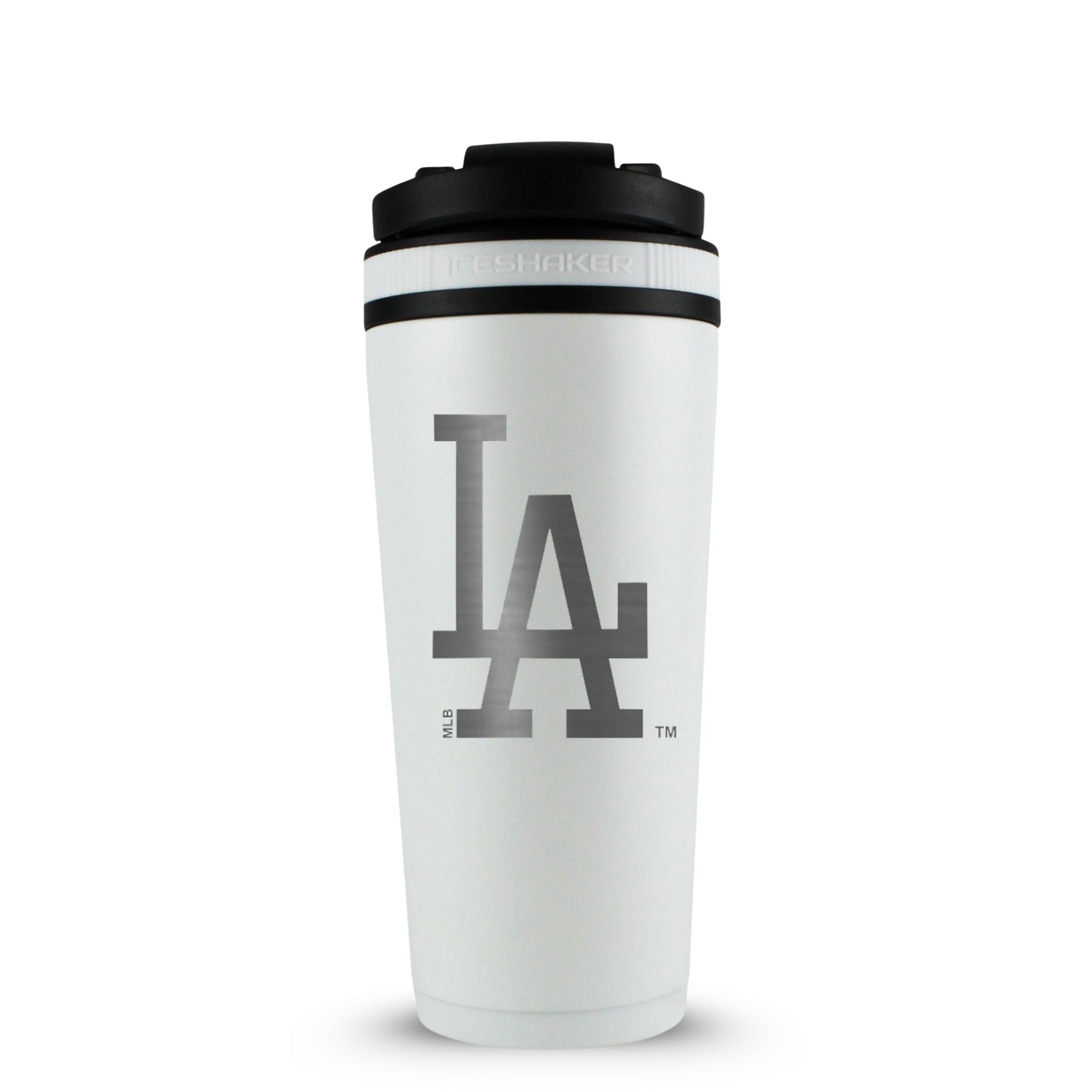 Officially Licensed Los Angeles Dodgers Classic 26oz Ice Shaker - White