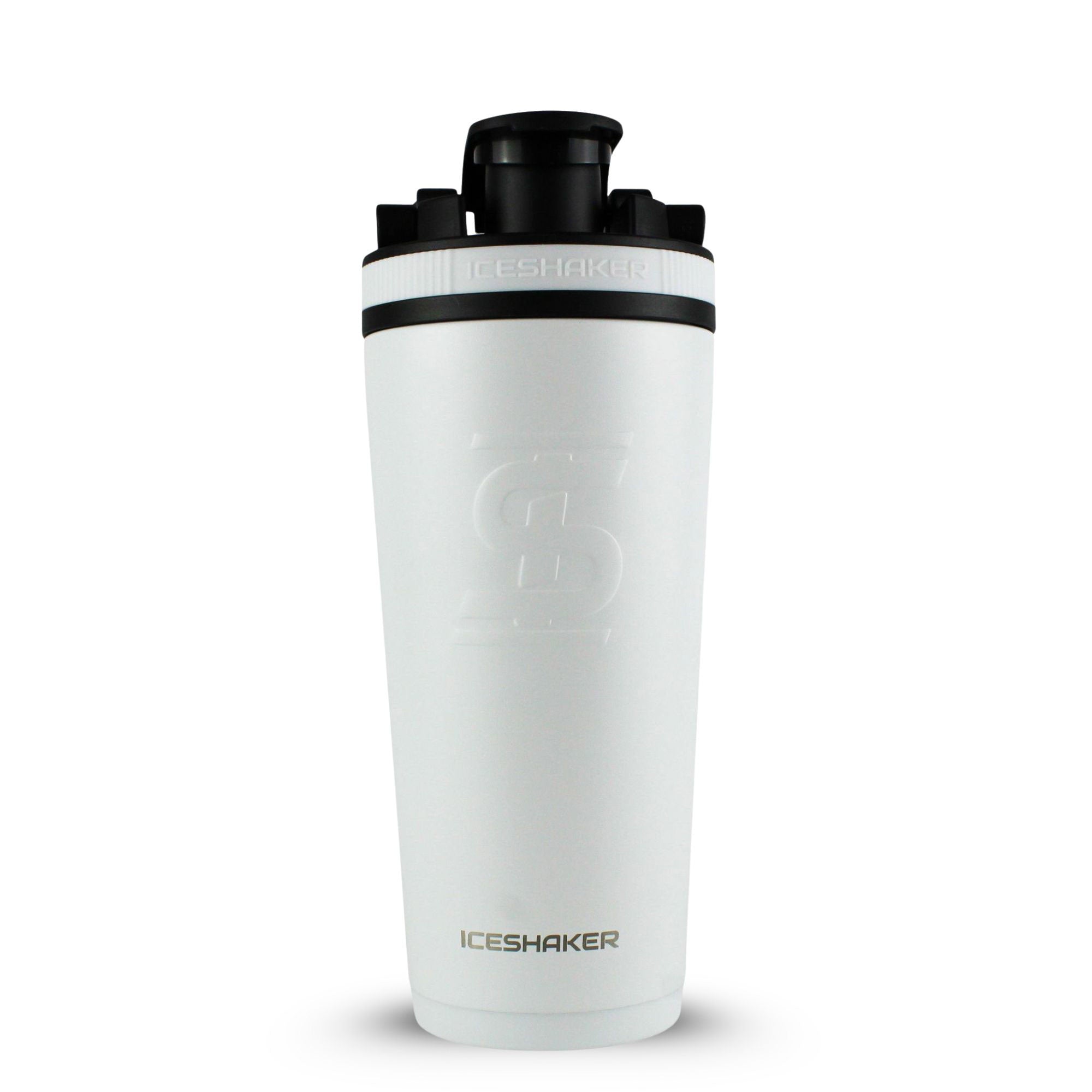 Officially Licensed Miami Heat 26oz Ice Shaker - White